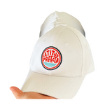 Latitud Logo White Cap