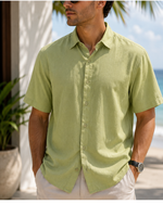 Linen Solid Lime