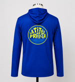 Blue Rashguard Yellow Logo 3.0