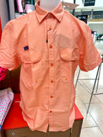 Orange Gingham