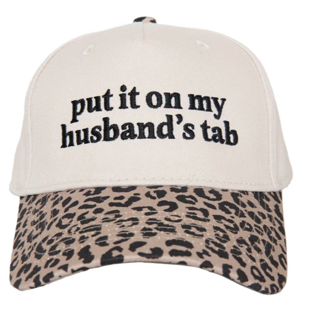 Put it on my Husband's Tab-Leopard