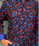 Black Checker long sleeve