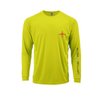 Neon Yellow Logo Rashguard