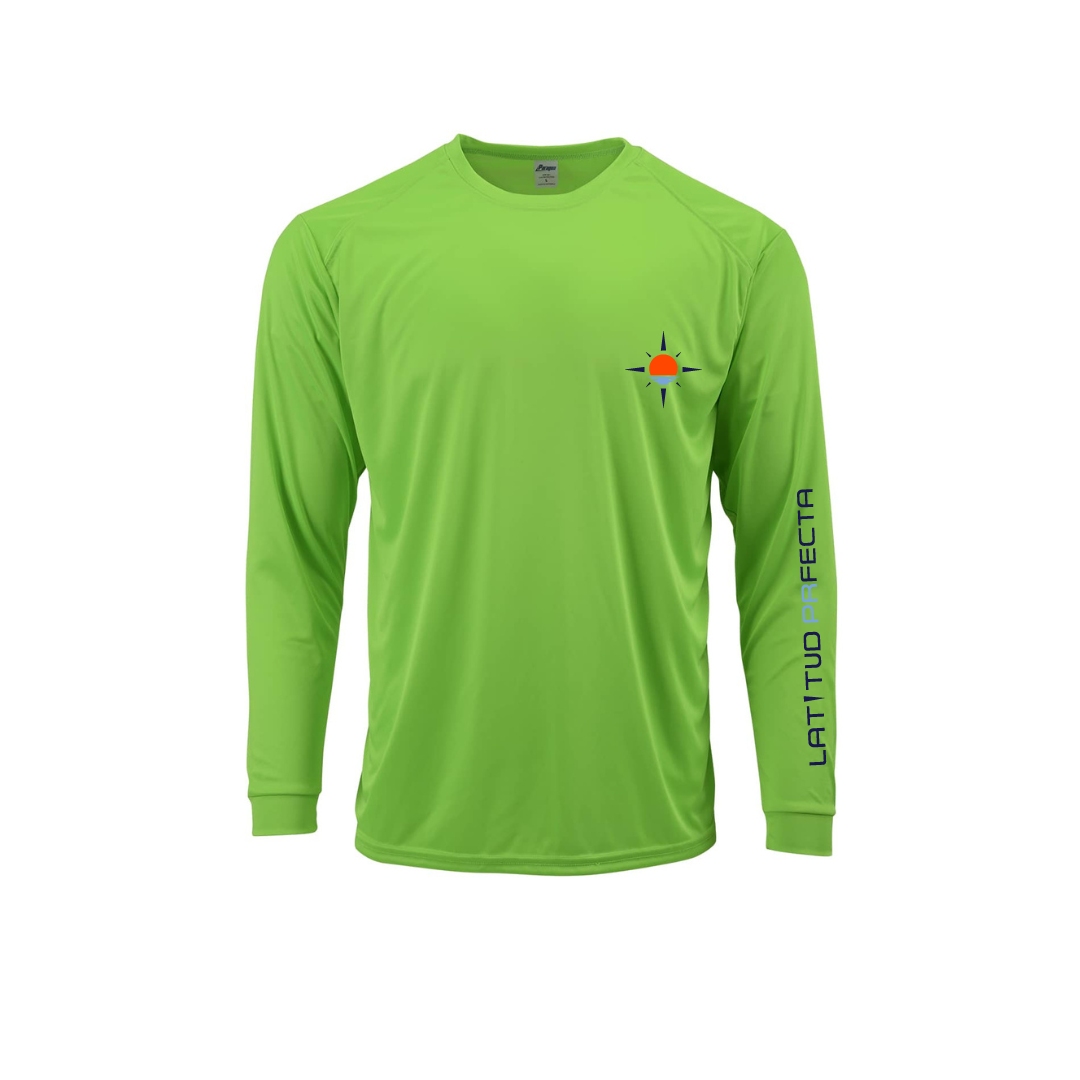 Neon Green Logo Rashguard