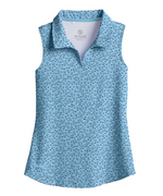 Jaws Women Sleeveless Polo