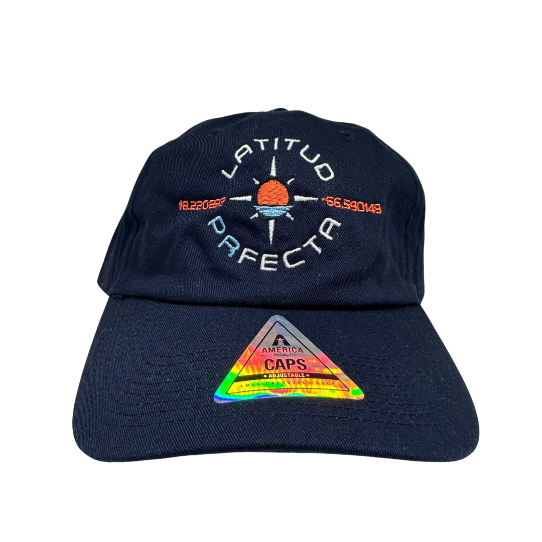 LatitudPRfecta Logo Navy Cap