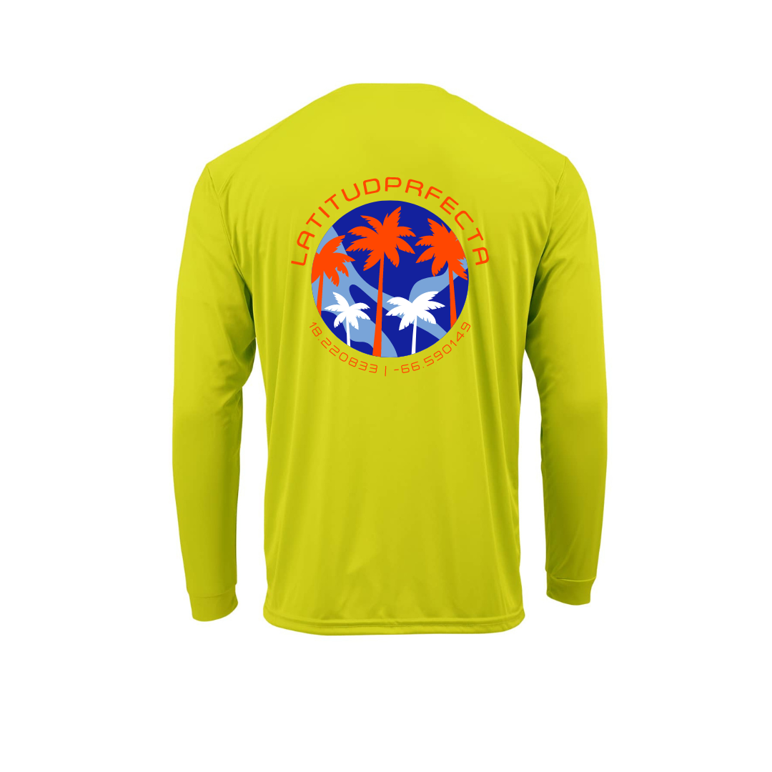 Neon Yellow Palmas Rashguard