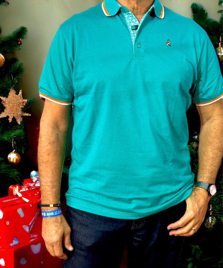 Teal Polo