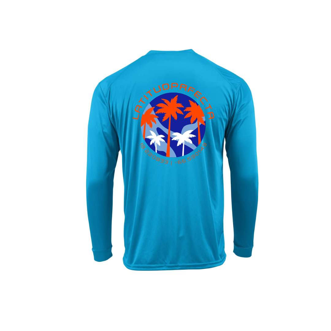 Turquoise Palmas Rashguard