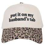 Put it on my Husband's Tab-Leopard