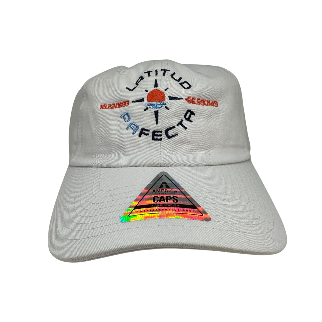 LatitudPRfecta Logo White Cap