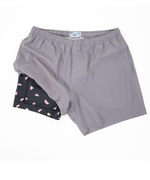 Gym Short Grey/Watermelon