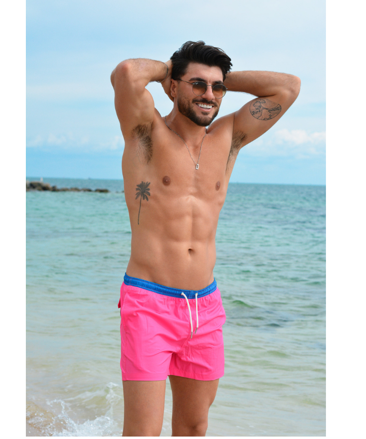 Fuchsia Blues Short