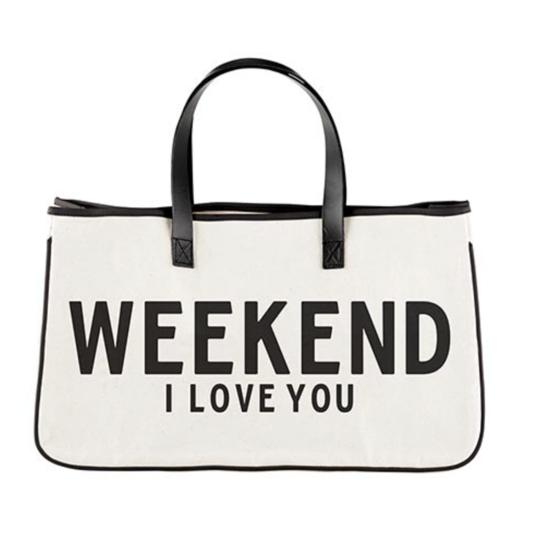 Weekend I Love You- ToteBag