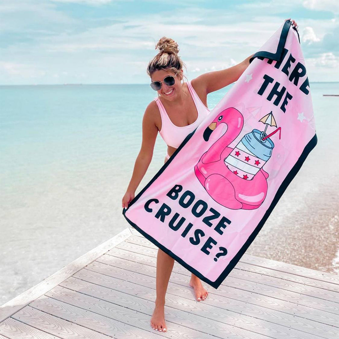 Booze Cruise Towel