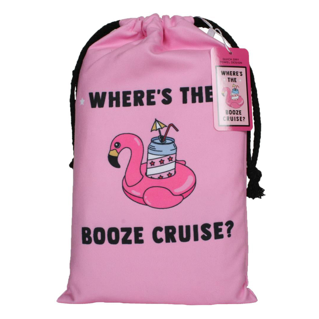 Booze Cruise Towel